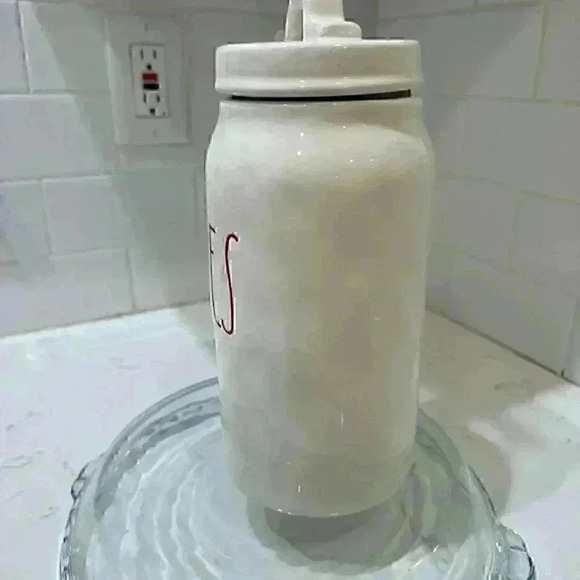 Rae Dunn Tall KISSES Canister New - Picture 7 of 13